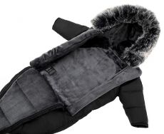 Зимовий конверт Bair North Premium чорний (black noire)